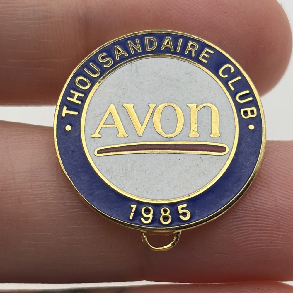 Vintage 1985 Avon Thousandaire Club Lapel Hat Pin